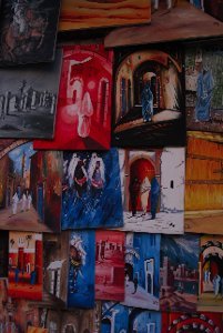 Paintings in the Souk