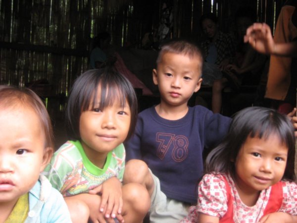 Karen village kids - Chiang Mai