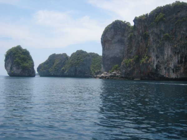 West coast of Phi Phi Don