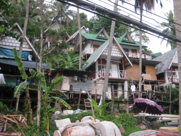 Local Thai houses