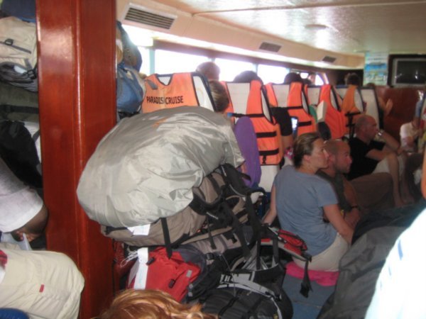 Overcrowded Ferry