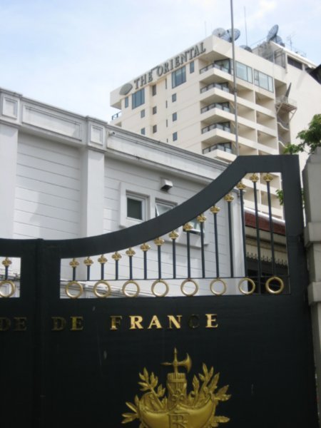 French Embassy and the Oriental Hotel