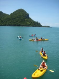 Kayaking at Anthalong