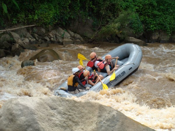 White Water Action