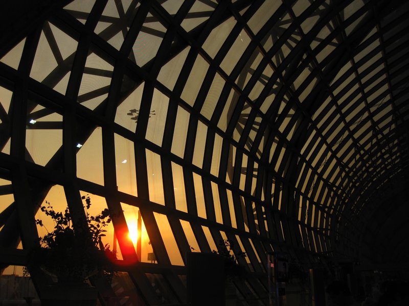 Bankok Airport Sunset