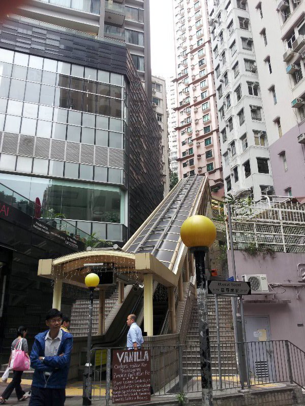 Mid Levels escalator