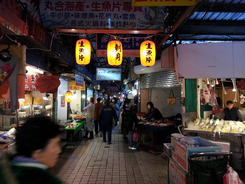 Market near the Longshan Temple