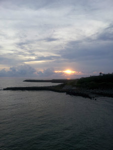 Sunset over Tainan