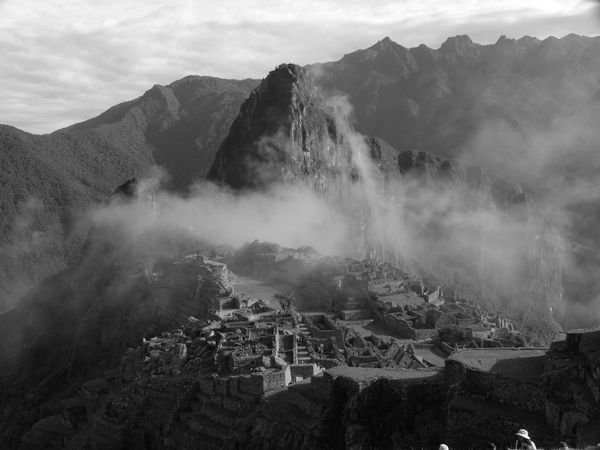 Machu Pichu B&W Mist