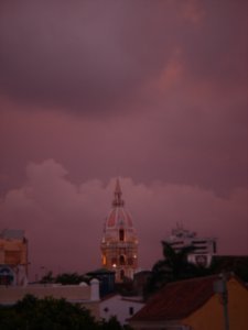 Sunset Sky over Cartagena