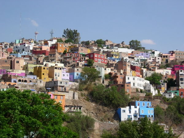Guanajuato - wunderschöne bunte Stadt