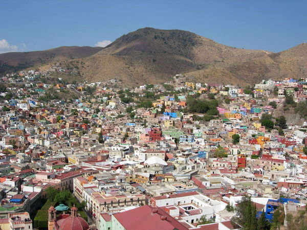 Aussicht auf Guanajuato