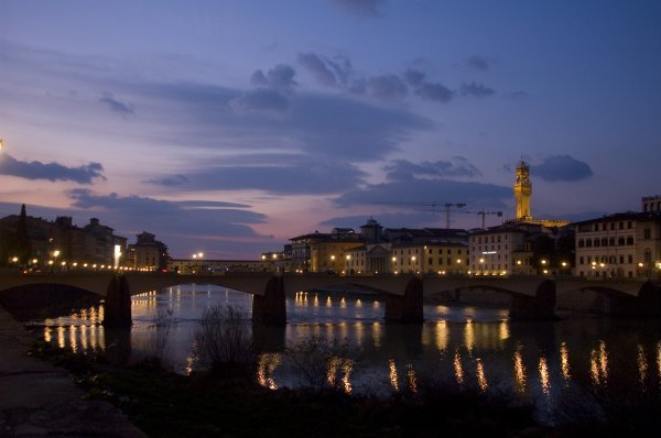 Night on the Arno