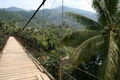 Suspension bridge in Moung Khua