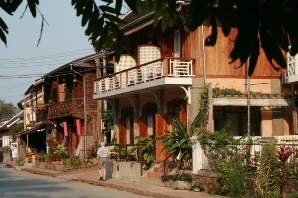 French buildings Luang Prabang