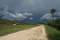 The amazing skies shortly before a storm on the track out of Bario