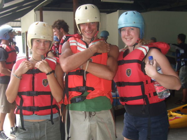Us all just before rafting (Anja)