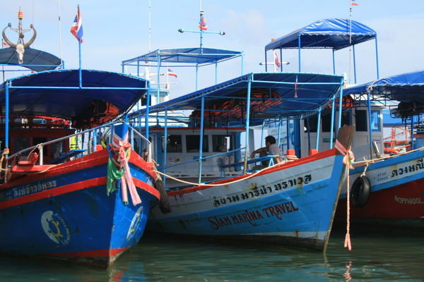 Fishing boats. Ko Tao