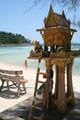 Small shrine and beach. North Ko Phan Ngan