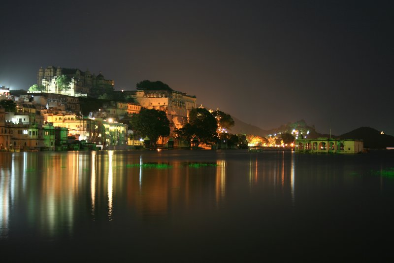 Udaipur at night