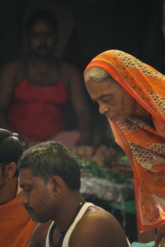 At the market, Varanasi