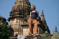 Anny and temples, Orchha