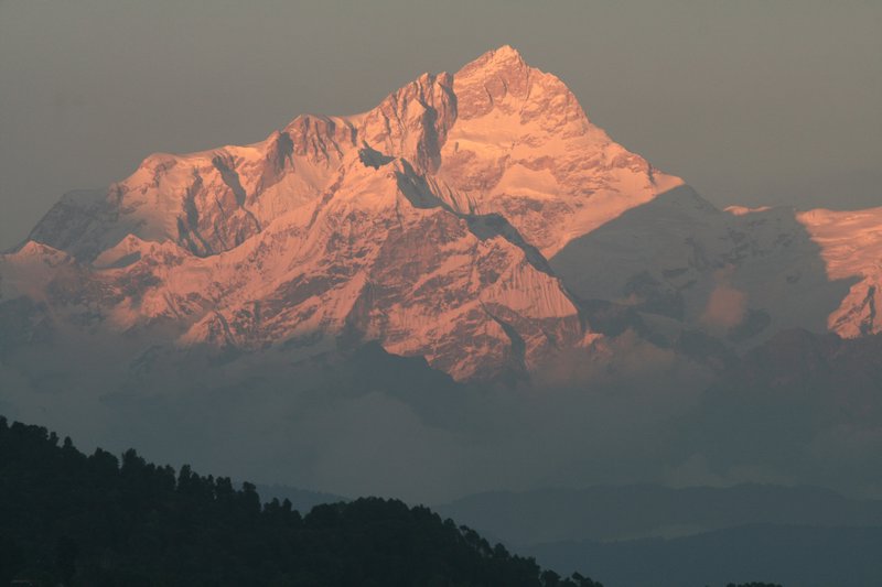 Himalaya at dusk
