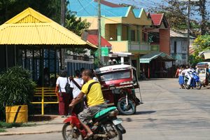 Bright colours of Cuyo town