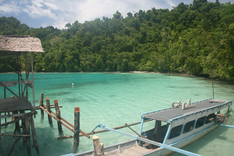 The blue lagoon, Pulau Melenge