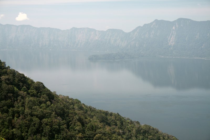 The caldera and Danau Maninjau