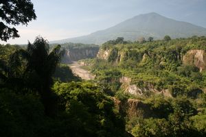 Sianok Canyon and Gunnung Singgalang