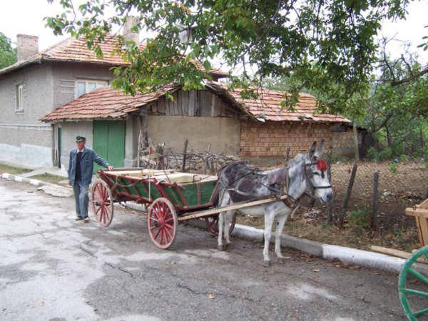 A cart in Bulgaria