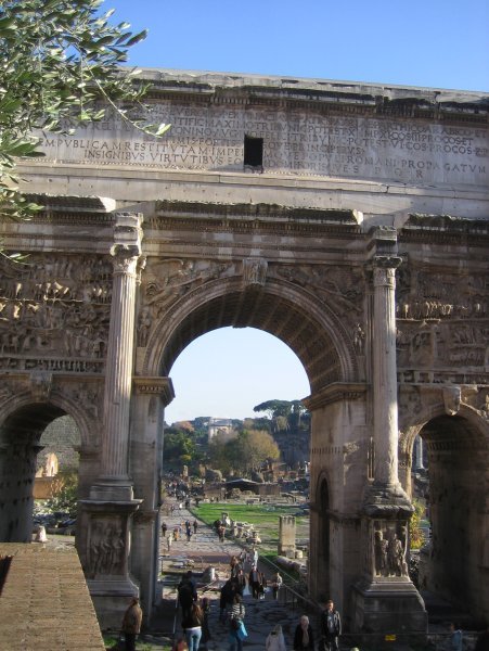 Entrance to The Roman Forum