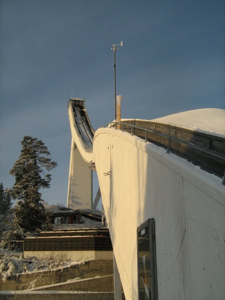 The ski jump at Holmenkollen