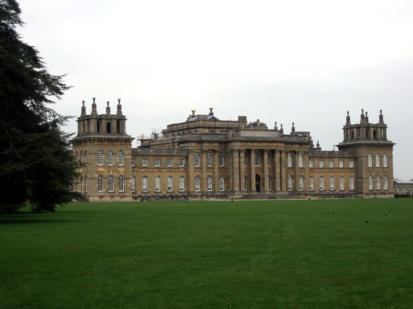Blenheim Palace from the back