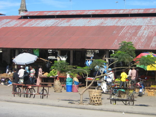 market in Zanzibar
