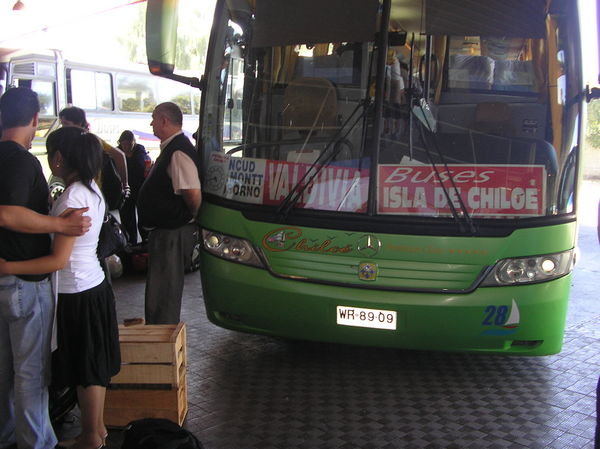 Bussi Osornon asemalla