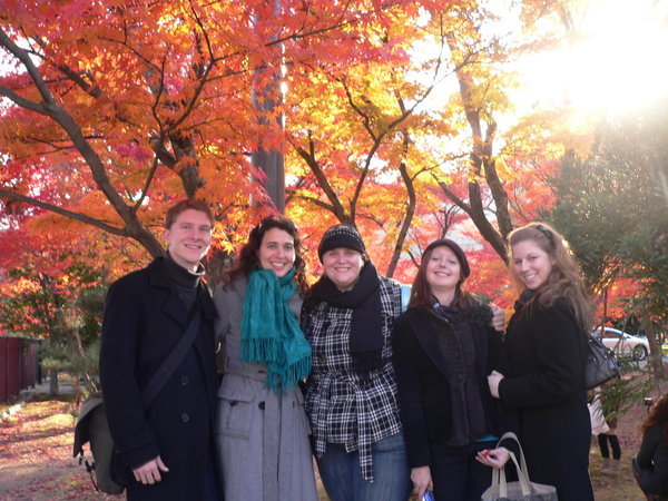Friends in Arashiyama