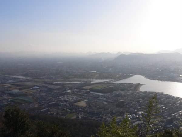 View of Takamatsu City from Yashima