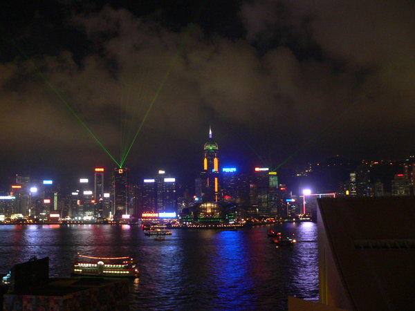 Light Show in HK