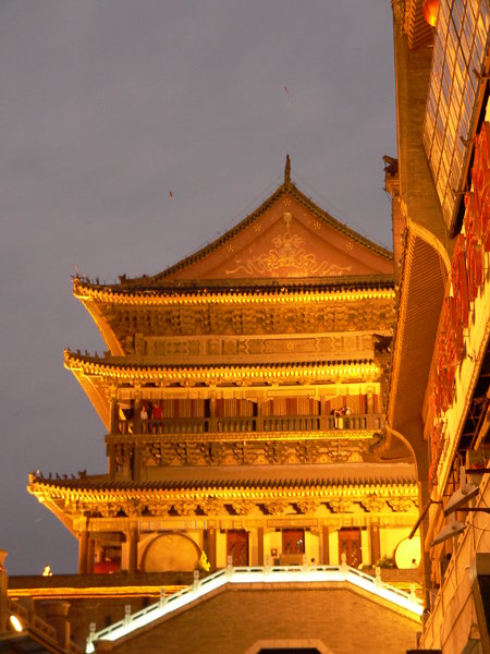 Drum Tower at Dusk