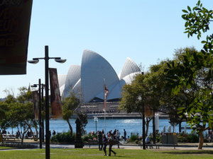 First Glimpse of the Opera House