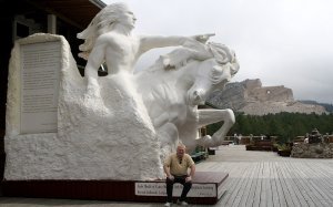 David at Crazy Horse Memorial