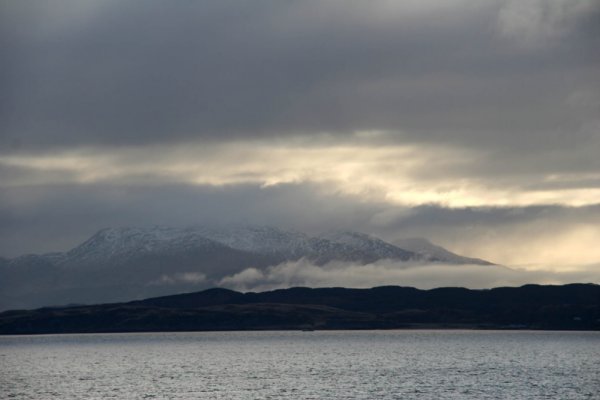Ben Cruachan from Sound of Mull