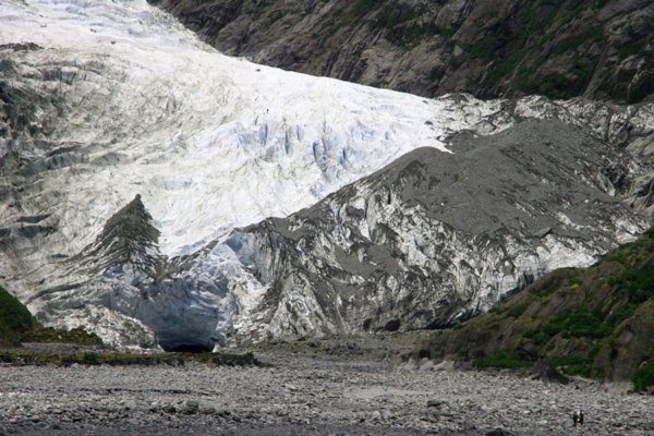 Climbers on the Franz Josef Glacier