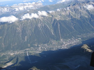 Chamonix From the cable car.