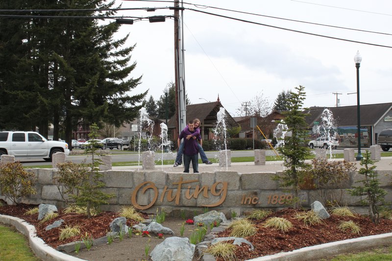 Orting's new sign! 