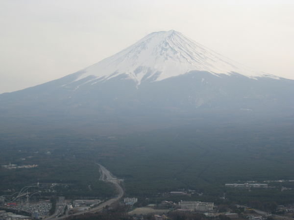 Foggy Fuji