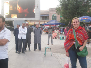 Kashgar. Plaza principal