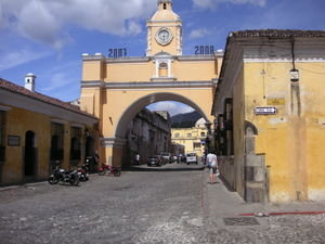 Antigua's famous arch